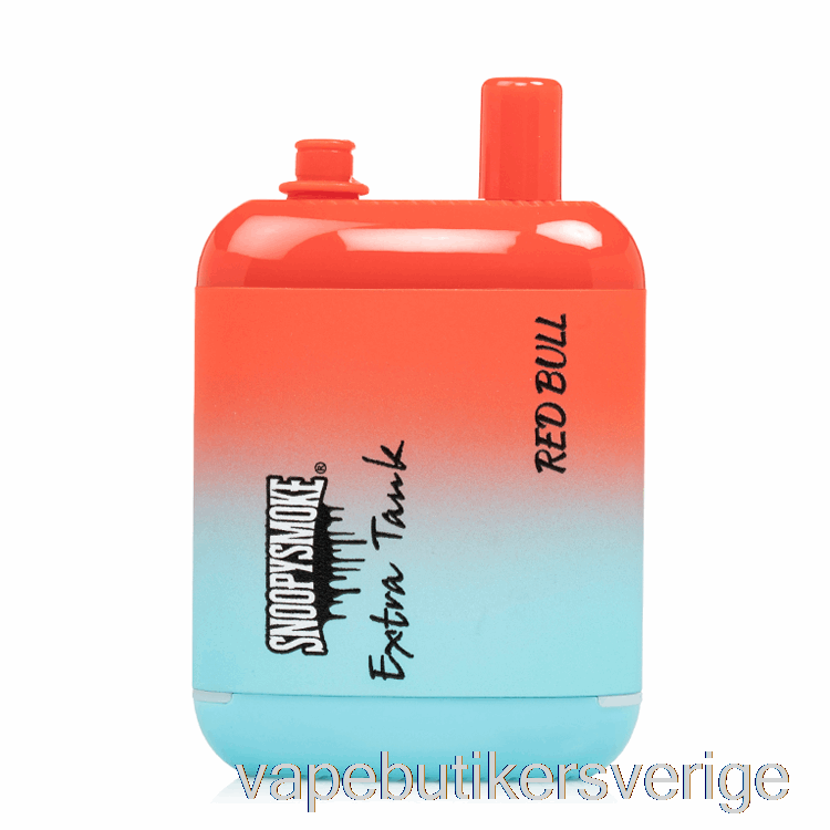 Vape Sverige Snoopy Smoke Extra Tank 2 15000 Disponibel Red Bull